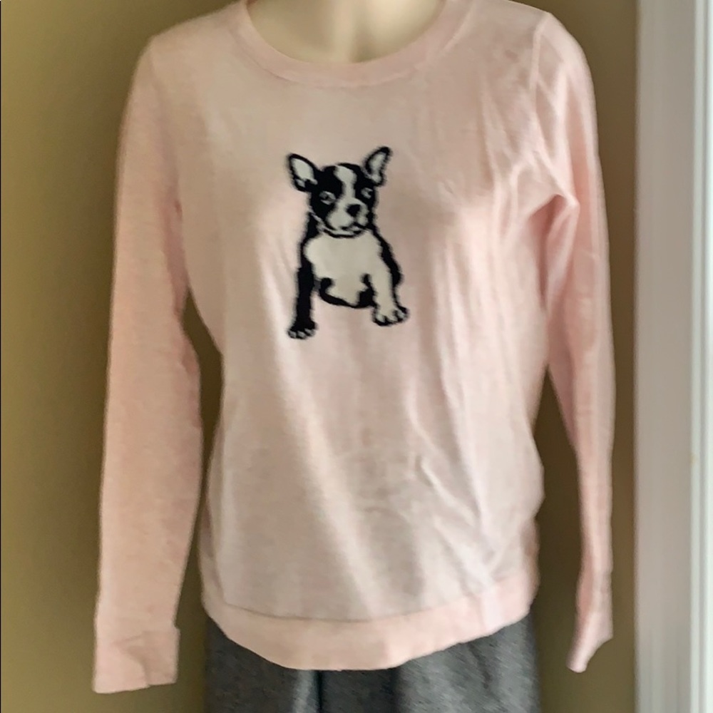 J CREW Dog sweater Size XXXS NWOT